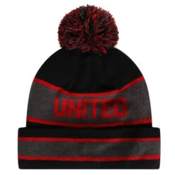 New Era Wordmark Bobble Knit Hat -Elite Kit Co Store 2034