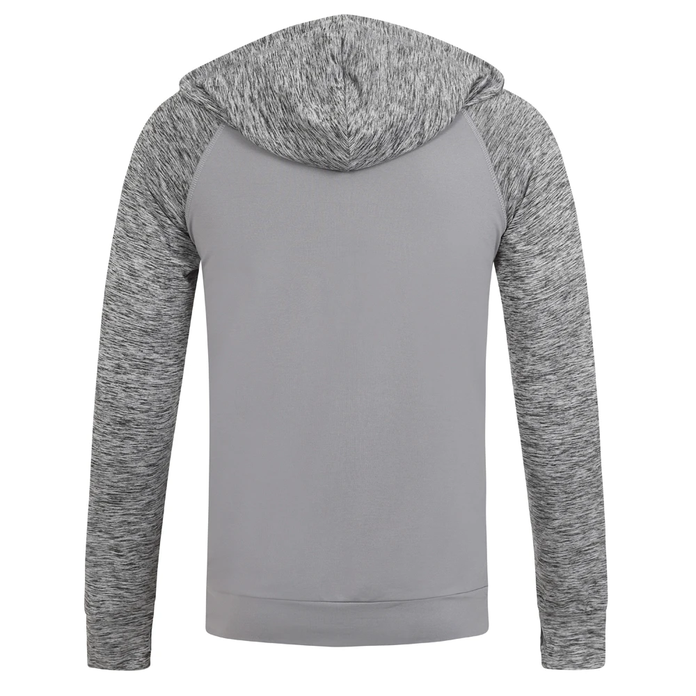 Mens Gym Jacket Grey 3 Mens Gym Jacket Grey - Image 3
