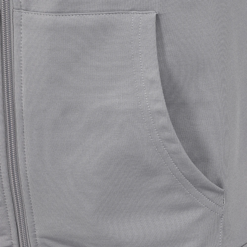 Mens Gym Jacket Grey 2 Mens Gym Jacket Grey - Image 2