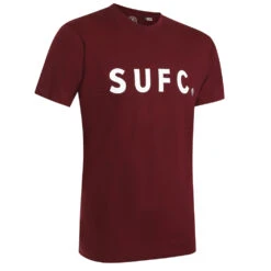 SUFC Tee Dark Red -Elite Kit Co Store 2093