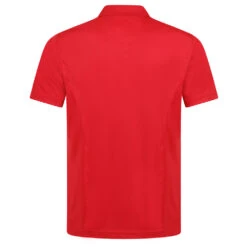 Mens Gym Polo Red