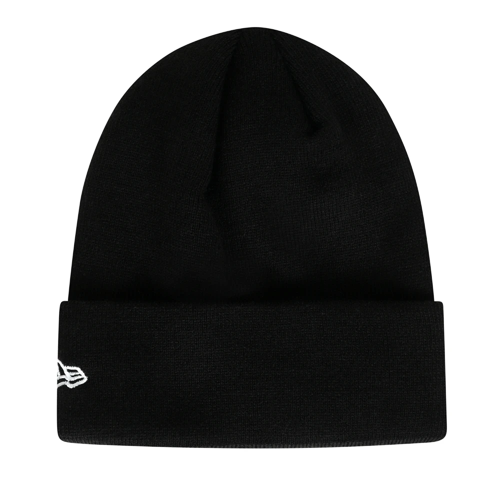 New Era Cuff Knit Black Beanie 3 New Era Cuff Knit Black Beanie - Image 3