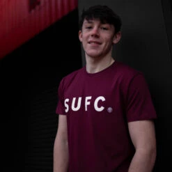 SUFC Tee Dark Red -Elite Kit Co Store 2181