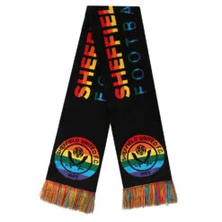 Black Rainbow Scarf -Elite Kit Co Store 2979