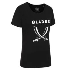 Ladies Blades Sword Tee B/W -Elite Kit Co Store 3237