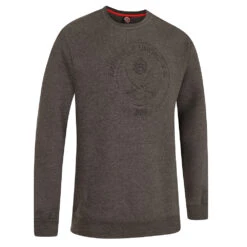 Embossed Crest Sweat Grey -Elite Kit Co Store 3323