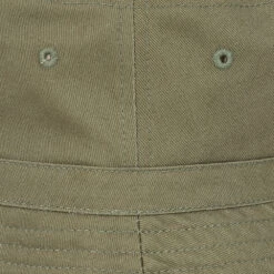Khaki Retro Bucket Hat