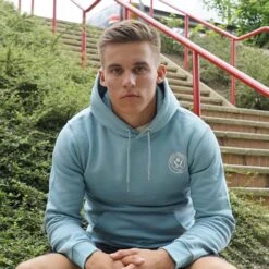 Crest Club Hoody Teal