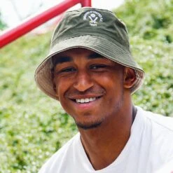 Khaki Retro Bucket Hat -Elite Kit Co Store 3836