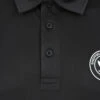 Mens Gym Polo Black