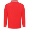 JR Rubber Full Crest LS Polo Red