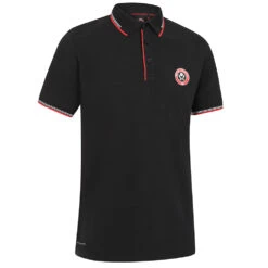 Rubber Full Crest Polo Black -Elite Kit Co Store 4224