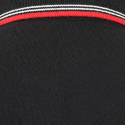 Rubber Full Crest Polo Black -Elite Kit Co Store 4229