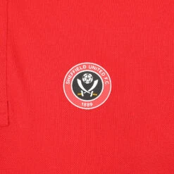 Rubber Full Crest Polo Red -Elite Kit Co Store 4443