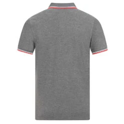 Rubber Full Crest Polo Grey -Elite Kit Co Store 4448