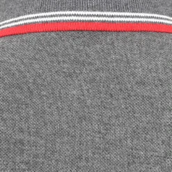 Rubber Full Crest Polo Grey -Elite Kit Co Store 4452