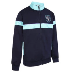 Retro Track Jacket Navy -Elite Kit Co Store 4885
