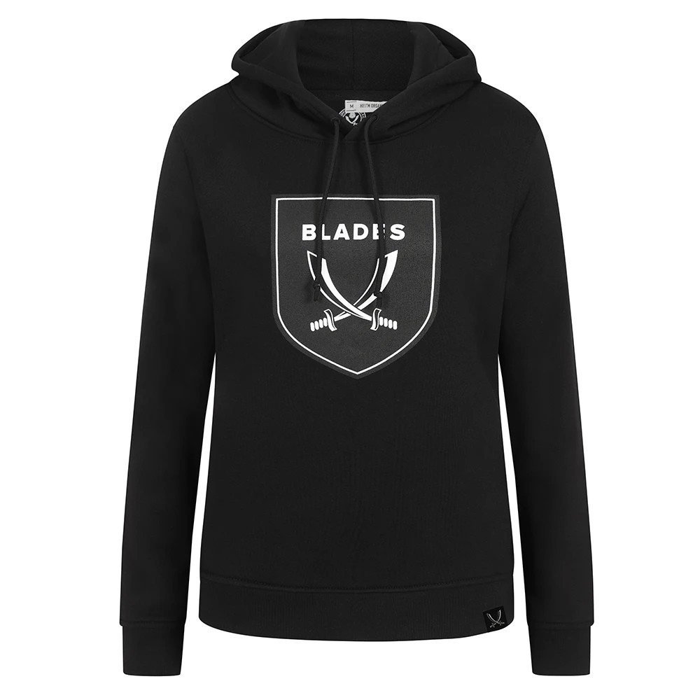 Ladies Blades Hoody Black 1 Ladies Blades Hoody Black