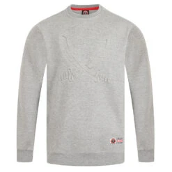 Embossed Sword Sweat Grey -Elite Kit Co Store 5547 26
