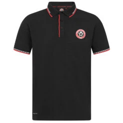 Rubber Full Crest Polo Black -Elite Kit Co Store 5568 62