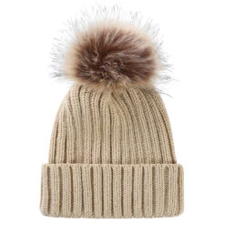 Ladies Ribbed Bobble Beanie -Elite Kit Co Store 5943