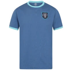 Retro Crest Tee Navy -Elite Kit Co Store 5958 239