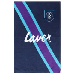 Retro Beach Towel Navy