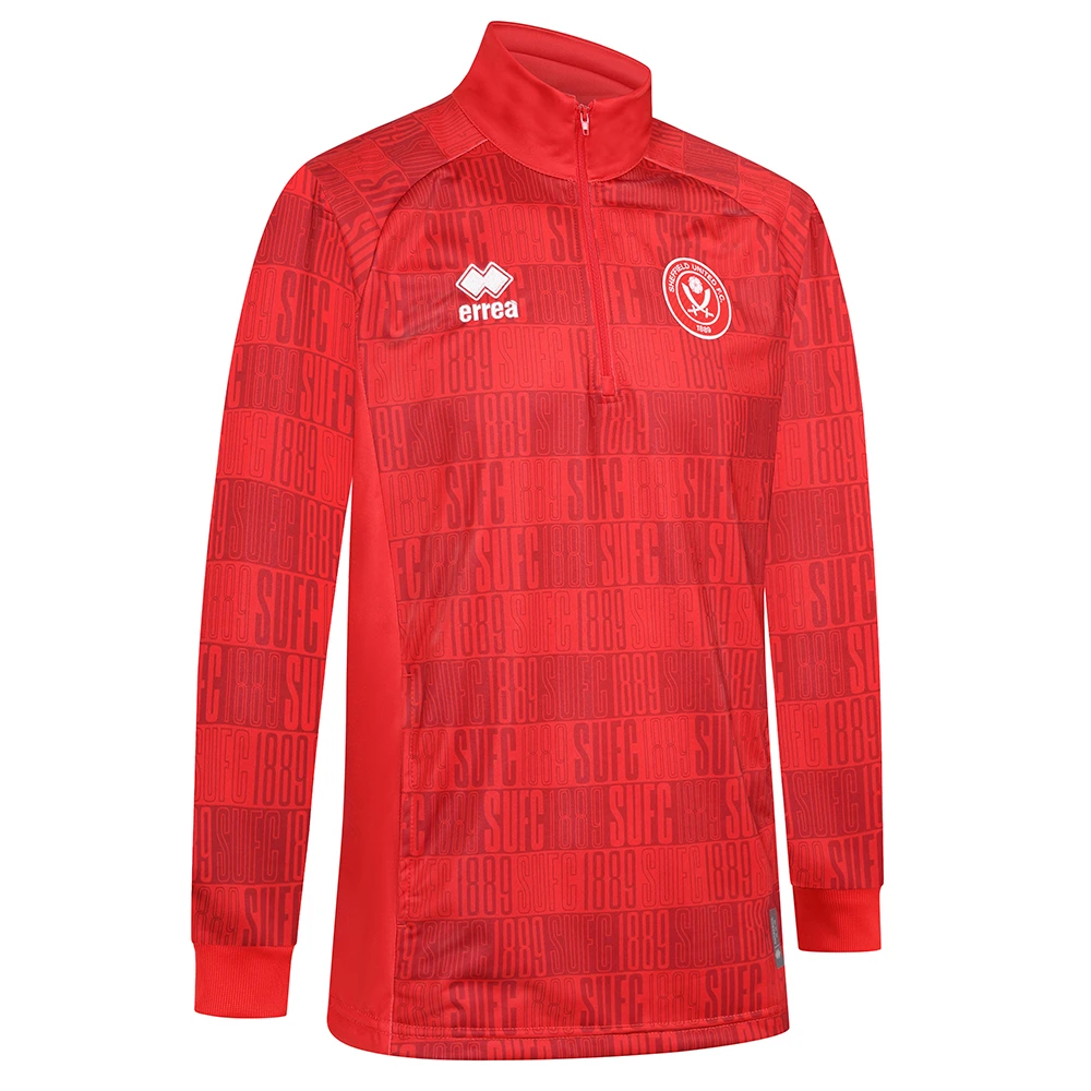 Adult Warm Up 1/4 Zip 23 R/W 7 Adult Warm Up 1/4 Zip 23 R/W - Image 7