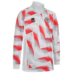 Junior Warm Up 1/4 Zip 23 G/R -Elite Kit Co Store 6148