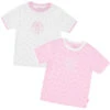 2PK Crest Tee P/W