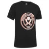 Junior Mono Crest Tee Black