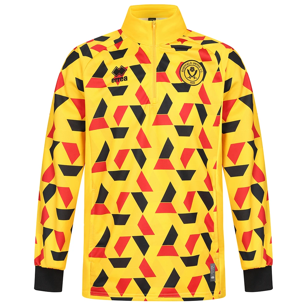 Junior Warm Up 1/4 Zip 23 Y/B/R 8 Junior Warm Up 1/4 Zip 23 Y/B/R - Image 8