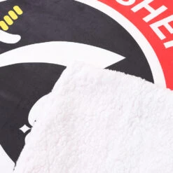 Crest Sherpa Fleece Blanket -Elite Kit Co Store 7190